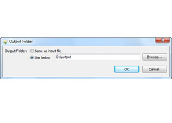 Output Location